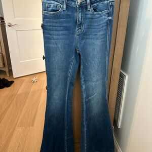 Flying Monkey Dark Blue Flare Jeans